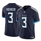Men & Women & Youth Tennessee Titans #3 Johnny Hekker Navy 2025 F.U.S.E. Vapor Limited Stitched Jersey,baseball caps,new era cap wholesale,wholesale hats